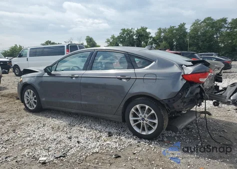 2020 Ford Fusion Se from USA, damaged, VIN 3FA6P0LUXLR195653